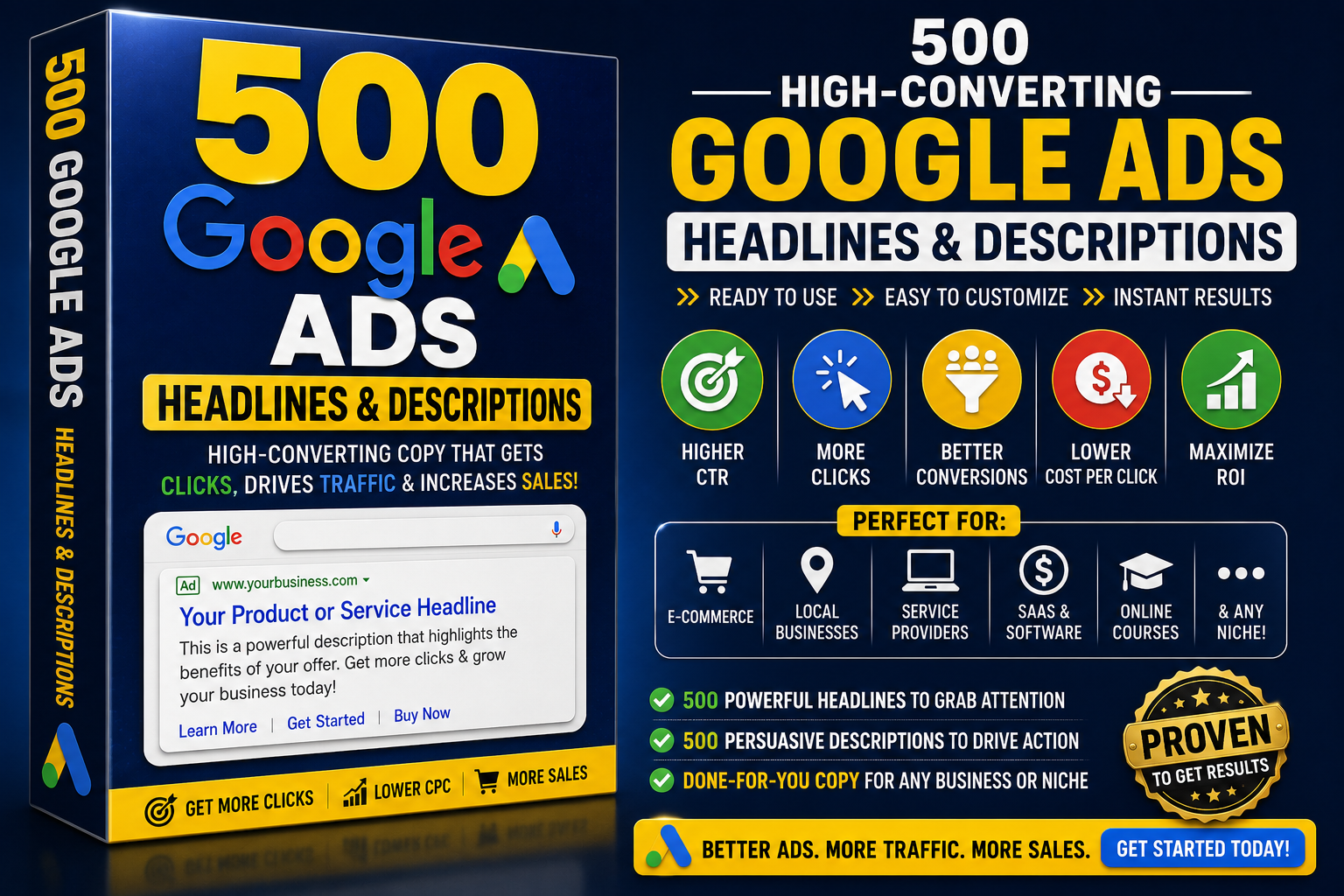 500 Google Ads Headlines